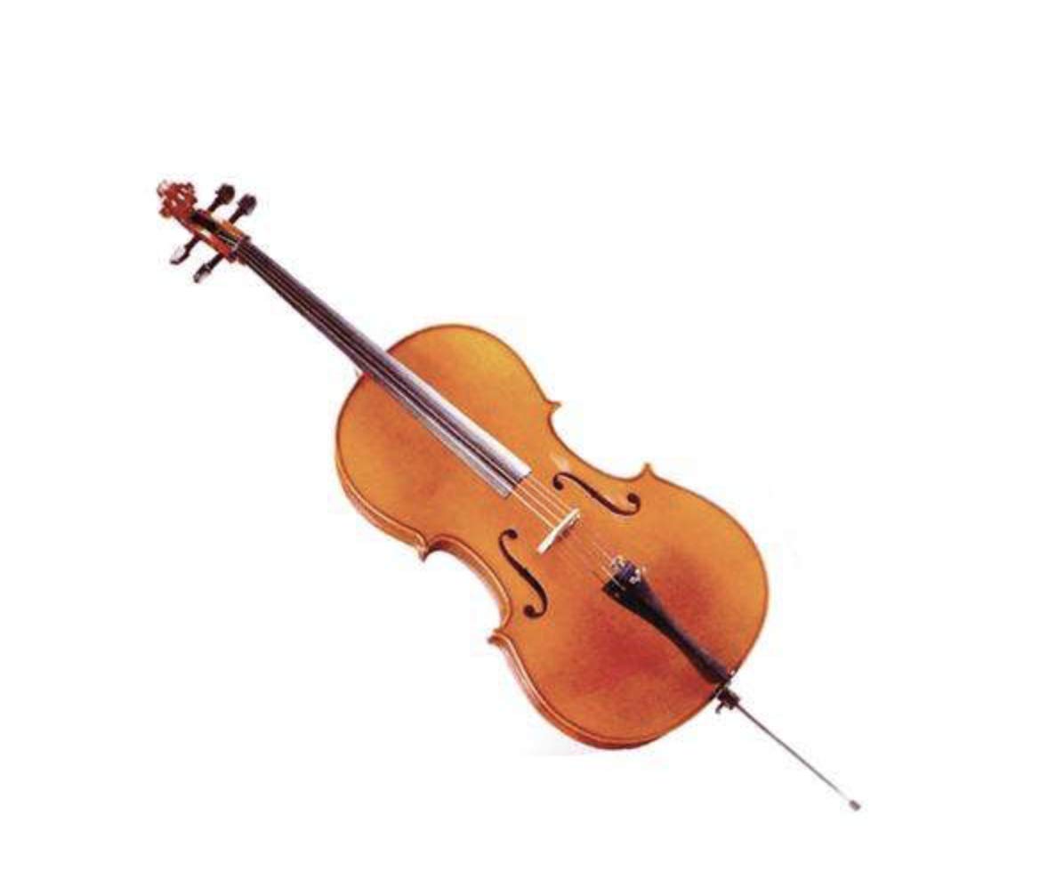 handmade Student Cello Model 101 w/Case, Bow and Rosin (4/4 - Full Size)