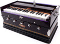 Harmonium by Devyom Musicals - 3 1/4 Octave, Double Reed, Coupler, 7 Stop, Book, Bag, A440 Tuned, Mahogany Indian Musical Instrument,Harmoniums Baja Baaja Vaja (PDI-DB)