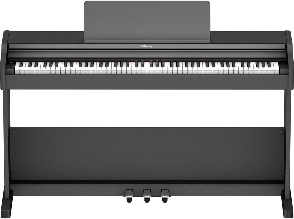 Roland RP107 Digital Piano | Compact and Affordable Home Piano with Traditional Upright Styling | Perfect for Beginners | Class-Leading Sound and Playability | Onboard Bluetooth® & More