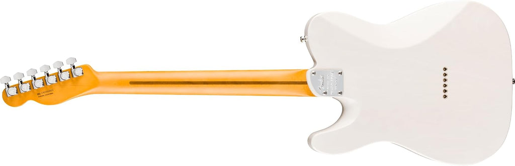 Fender American Ultra Luxe Vintage '50s Telecaster Electric Guitar - White Blonde, Heirloom Lacquer | Ash Body, Quartersawn Maple Neck and Fingerboard, Pure Vintage '51 Pickups, Stainless Frets, S-1 Switch