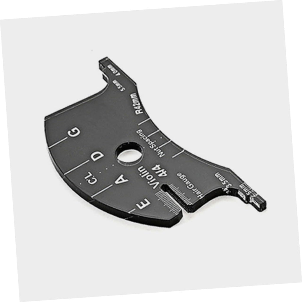 Practical Violin Bridge Measuring Tool Durable Violin Fingerboard Template for Accurate String Spacing and Positioning Essential Accessory