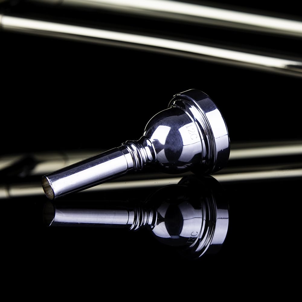 Glory Professonal Silver Plated Alto Trombone Mouthpiece 12c