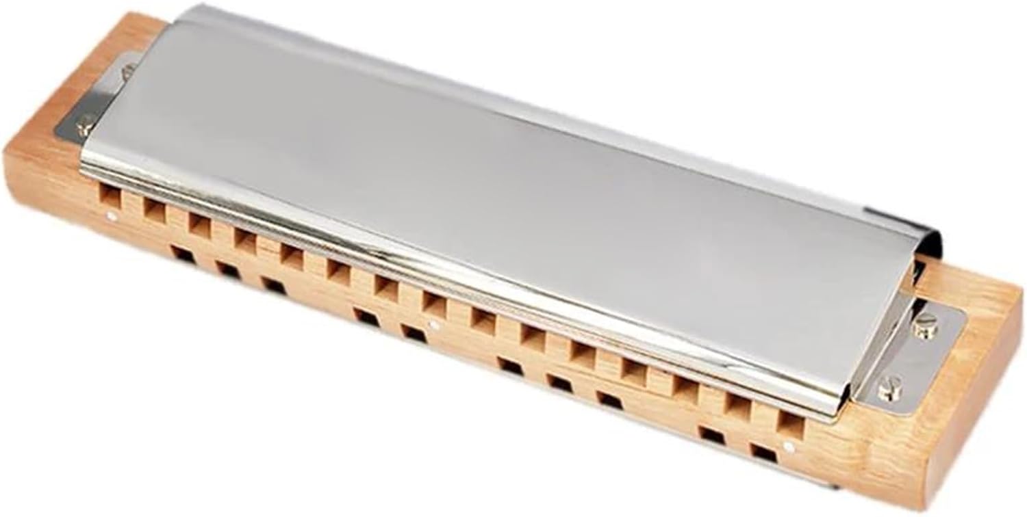 Harmonica 25 Holes Mouth Organ Wooden Comb Harp C Soprano Alto Tone Professional Musical Instruments Melody Harmonica Professional