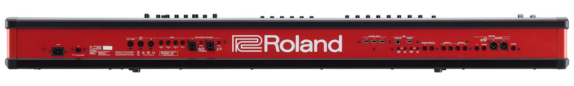 Roland Fantom 8 EX 88-Key Workstation Keyboard Synthesizer Bundle with Adjustable Stand, Sustain Pedal, Online Piano Lessons, Instructional DVD, and Austin Bazaar Polishing Cloth
