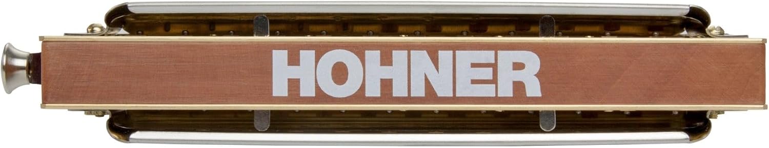 Hohner 270 Super Chromonica - Key of C | Pearwood Comb, Stainless Steel Covers, 12 Holes, 48 Reeds
