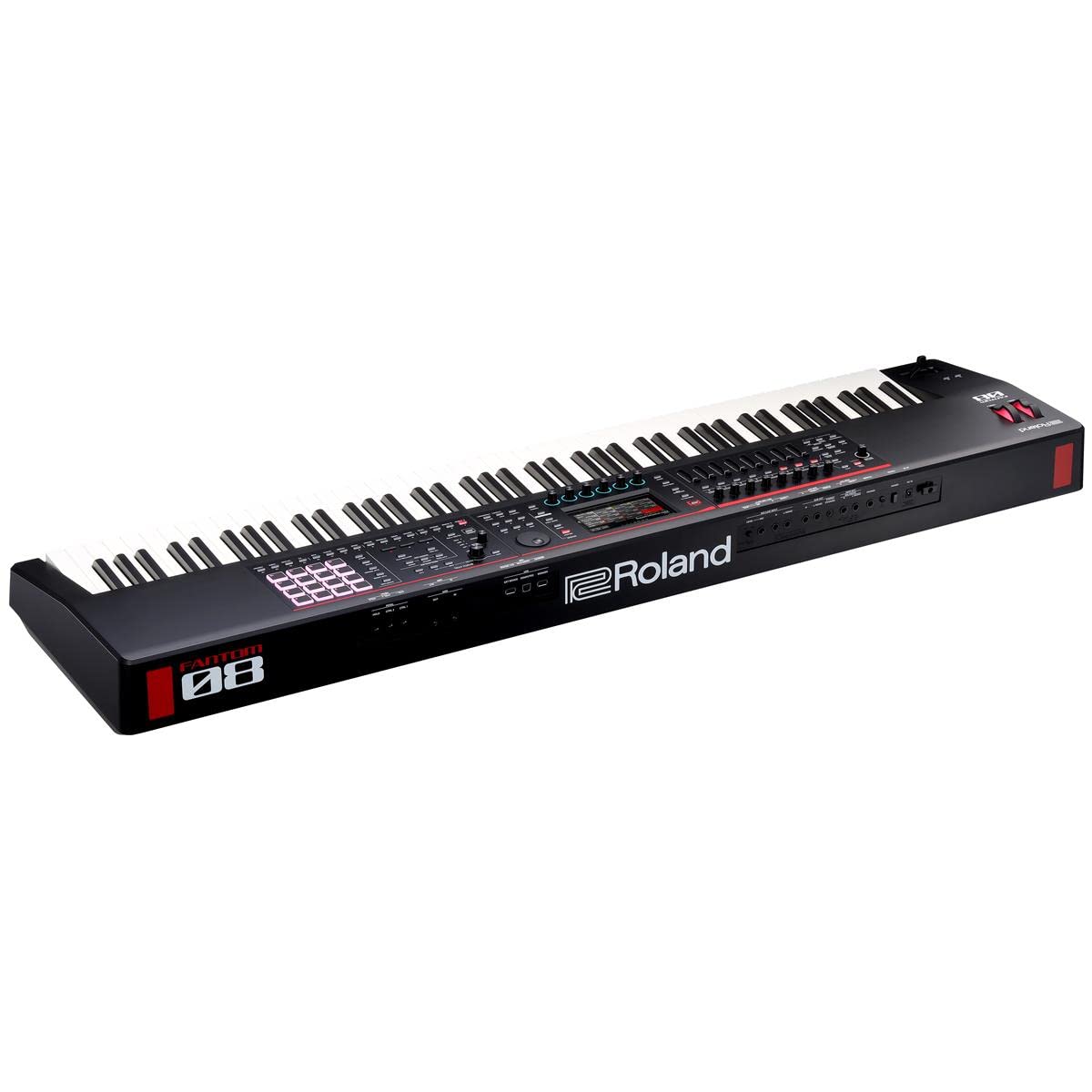 Roland FANTOM-08 WEIGHTED-ACTION SYNTHESIZER KEYBOARD – 88-Note Weighted Keyboard | Thousands of Roland Electronic & Acoustic Sounds | ZEN-Core and SuperNATURAL Technologies
