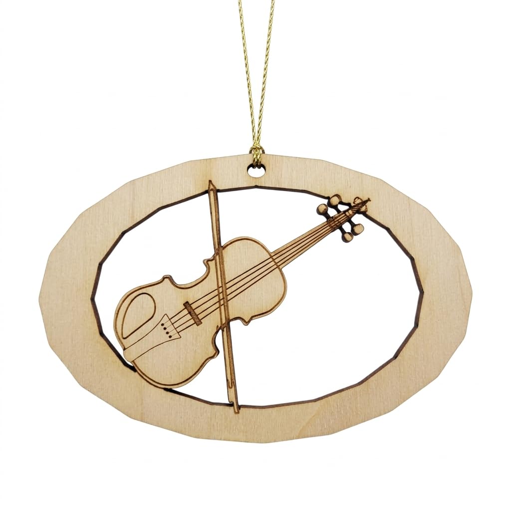 Personalized Cello Ornament, Orchestra Gift, Cello Christmas Tree Decorations, Musician Gifts for Men and Women