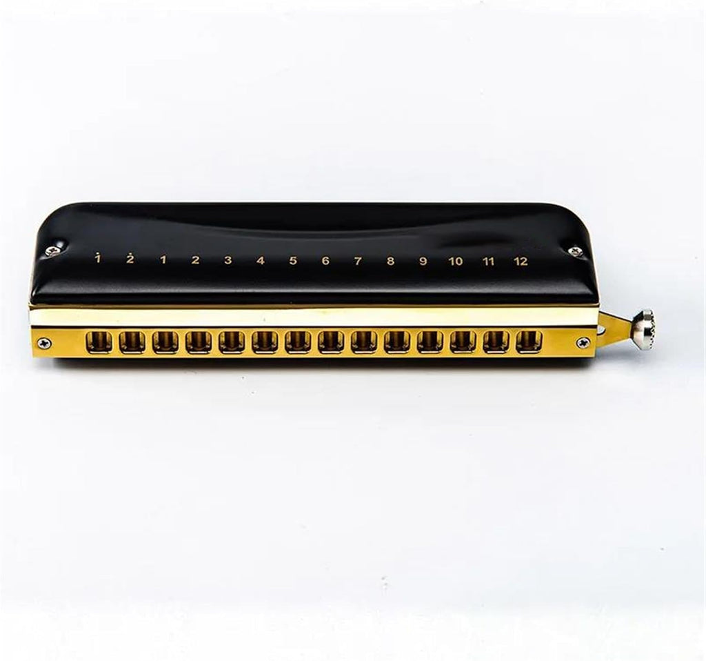 Chromatic Harmonica Key of C 14-Hole Armonica Professional Mouth Organ Aluminum Comb Musical Instrumentos