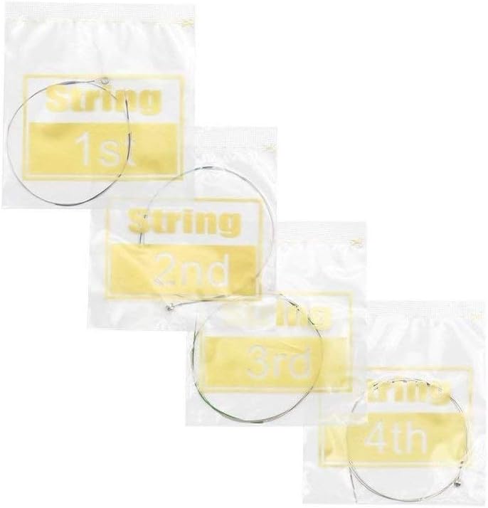 Imelod Cello strings Full Set (A-D-G-C) Universal Steel Core Nickel-Chromium Wound with Nickel-plated Ball End for 4/4 3/4 1/2 1/4 Cellos