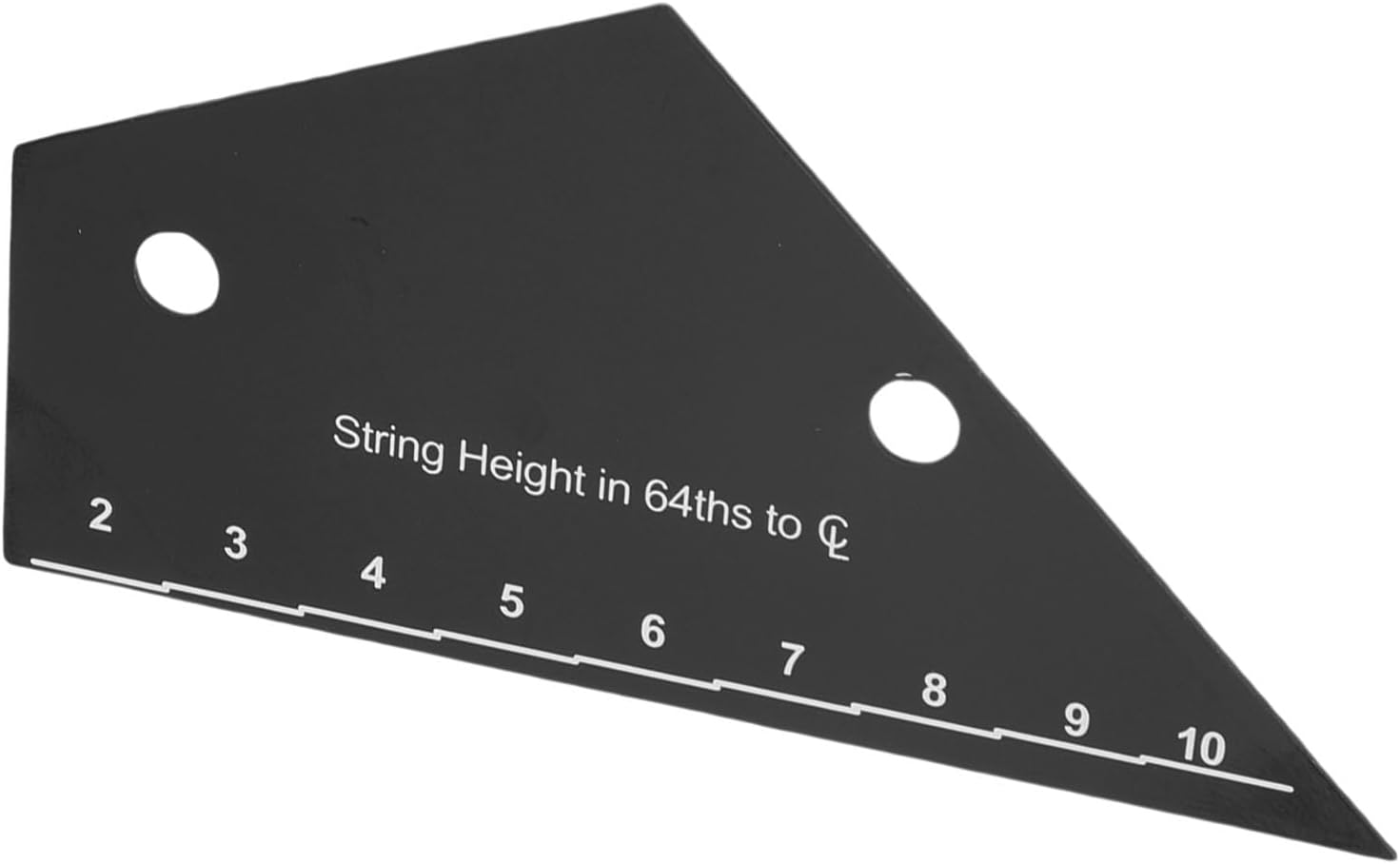 CHICIRIS Guitar String Action Ruler, Stainless Steel String Height Gauge with Inch Metric 64ths Measurement Units, Pickup Height Ruler and Truss Rod Neck Relief Gauges, for Electric