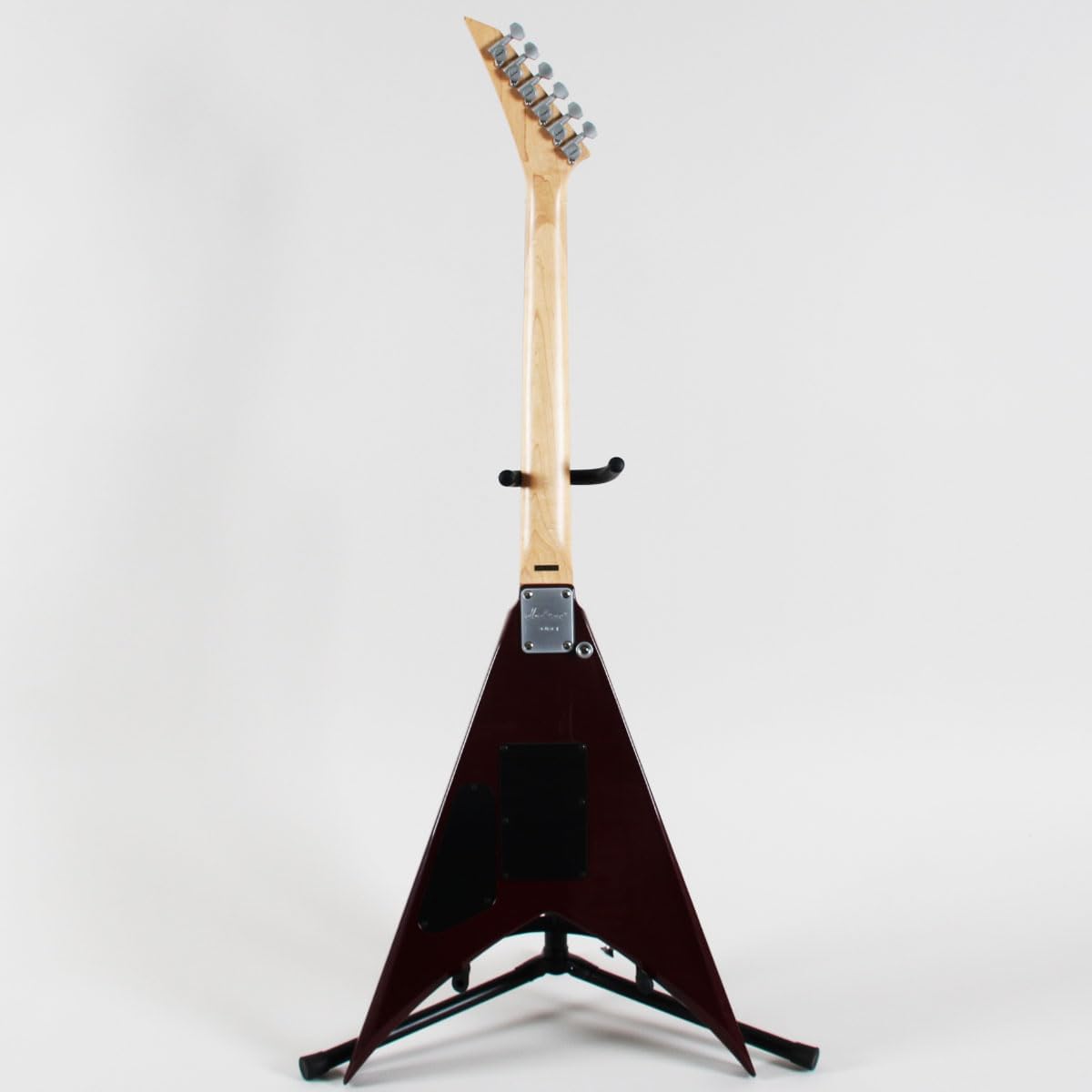 Dave Mustaine Stage-Used Guitar Signed Megadeth Jackson V Sunburst - COA JSA Graded 10 & 100% Authentic Team