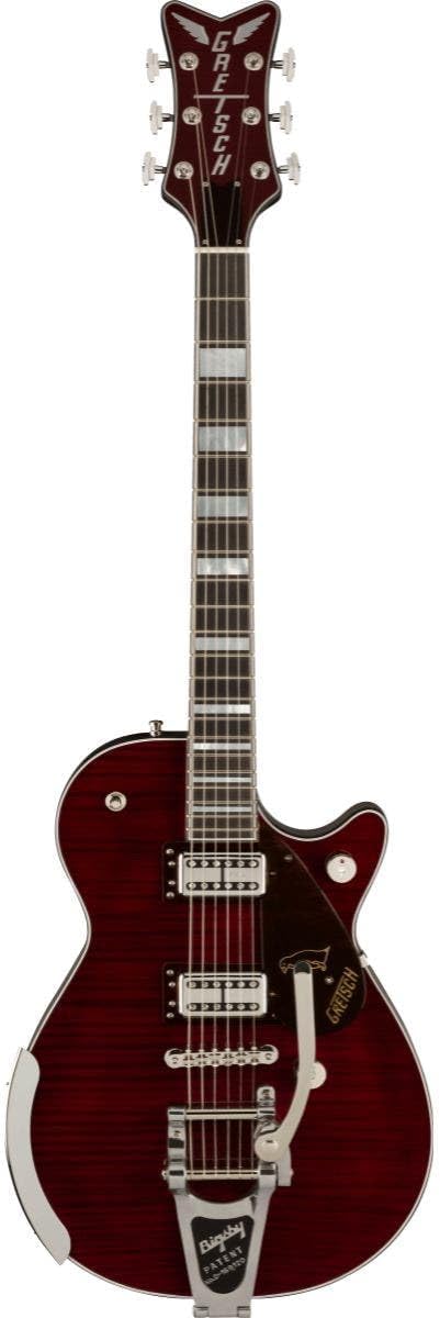 Gretsch G6134TFM-NH Nigel Hendroff Signature Penguin - Dark Cherry Metallic Flame