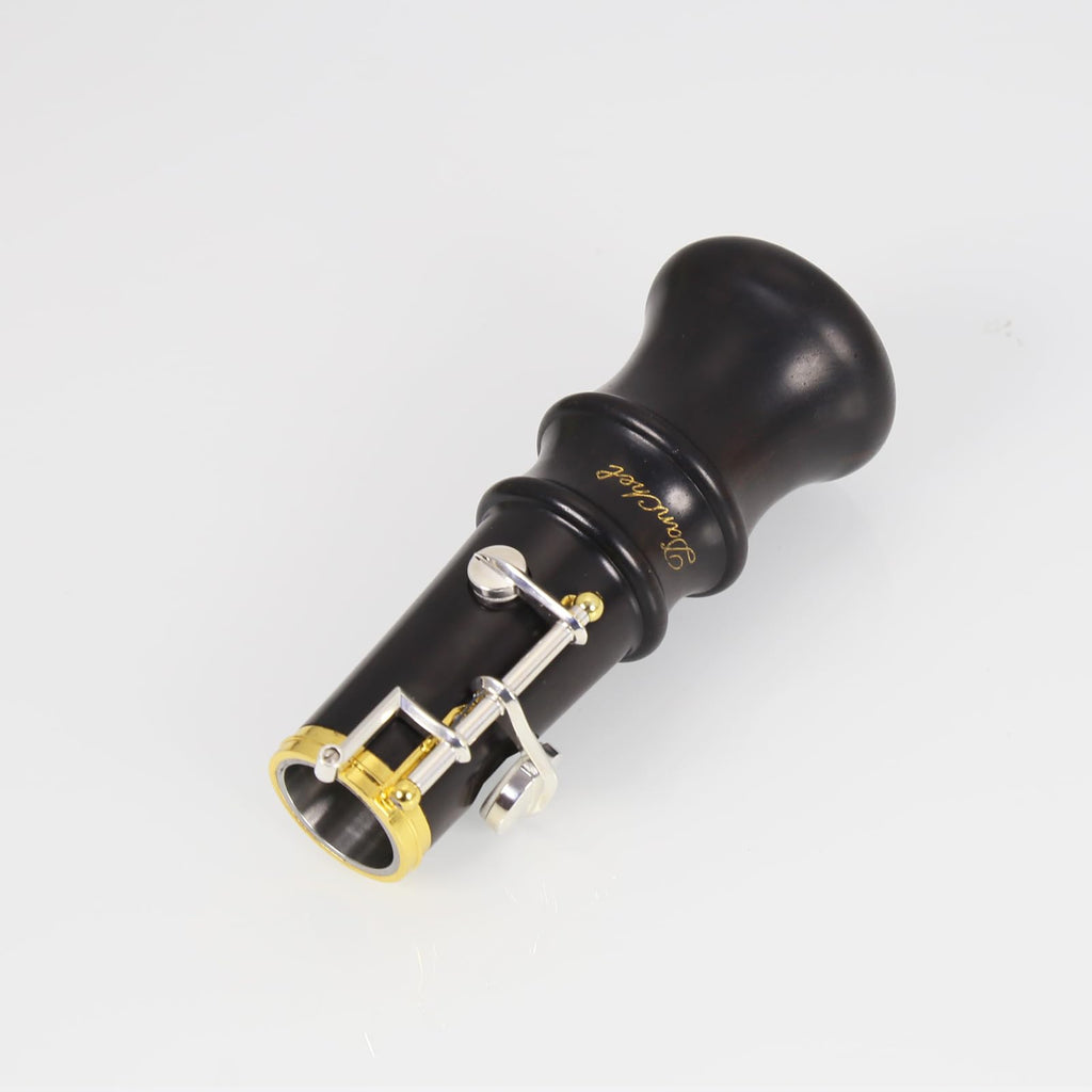 Oboe Professional Performance Level Redwood Body Silver Plated Semi Automatic C Tone with Reeds, Cleaning Cloth, Oboe Swab, Powder Paper, Absorbing Paper, Thumb Rest, Screwdriver, Gloves, Case