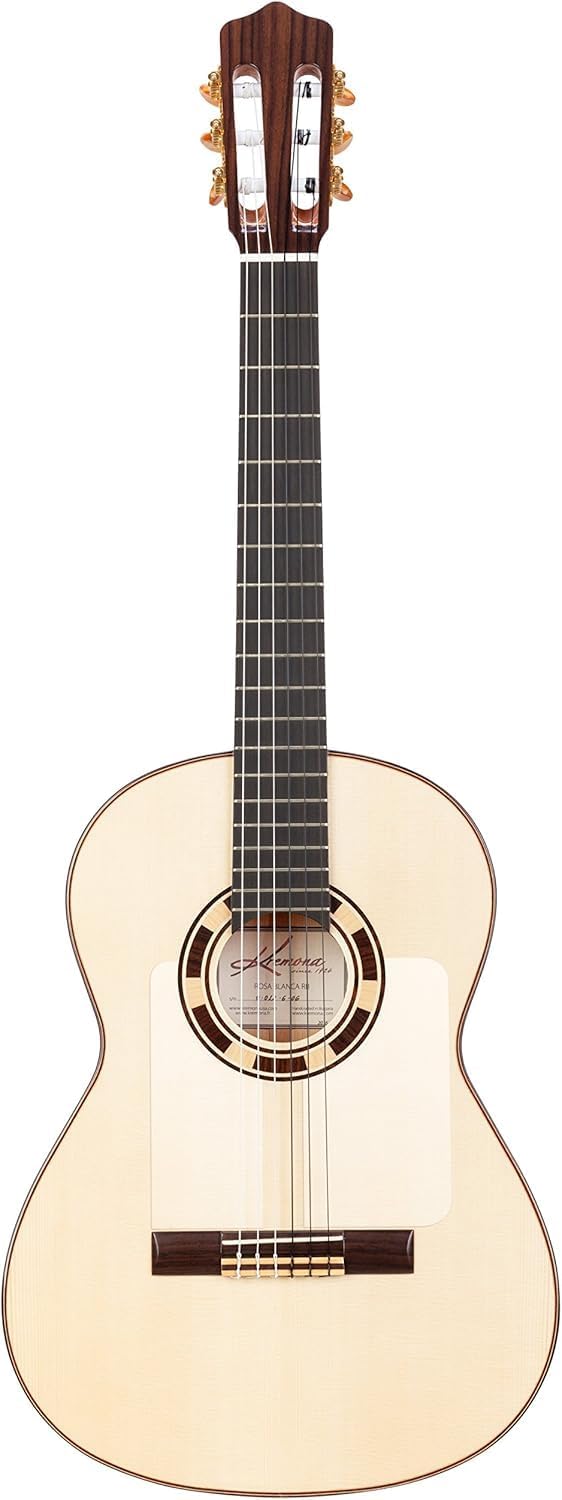Kremona Rosa Blanca – All-Solid Flamenco Guitar – Handmade in Europe – Deluxe Hardshell Case Included