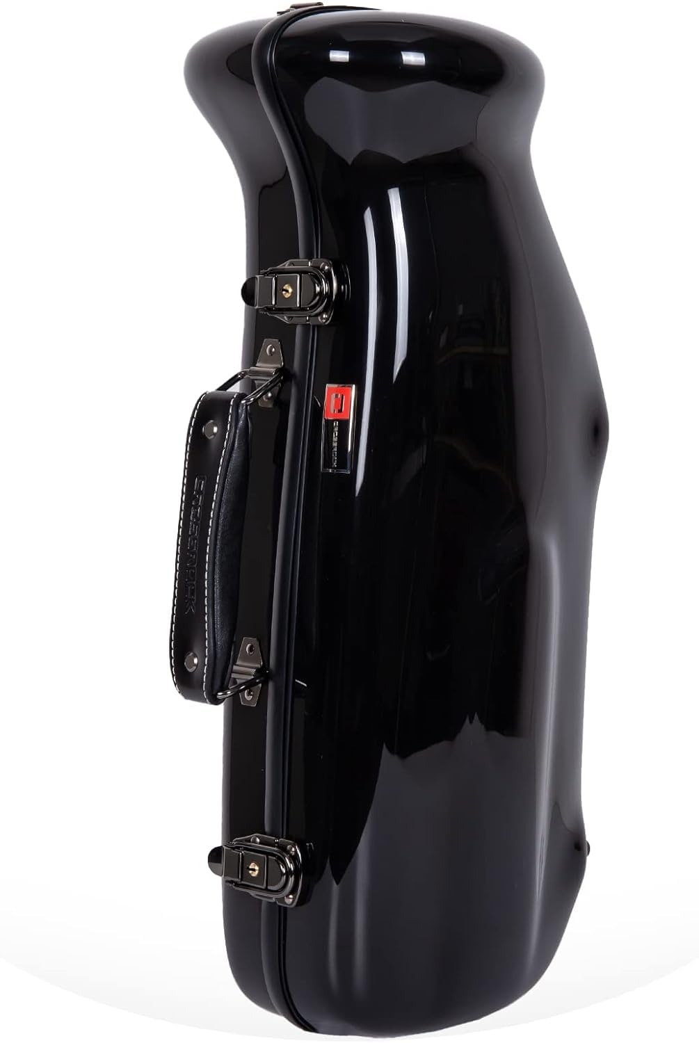 Crossrock Fiberglass Case fits for Trumpet with removable shoulder straps-Black(CRF1020TRBK)