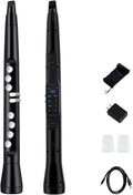 Costzon Electronic Wind Instrument, Portable Mini Digital Electric Saxophone with MIDI, 100 Tones, 3W HIFI Speaker, 4-Octave Range & 2 Fingerings, Rechargeable EWI Synthesizer for Beginners Adults