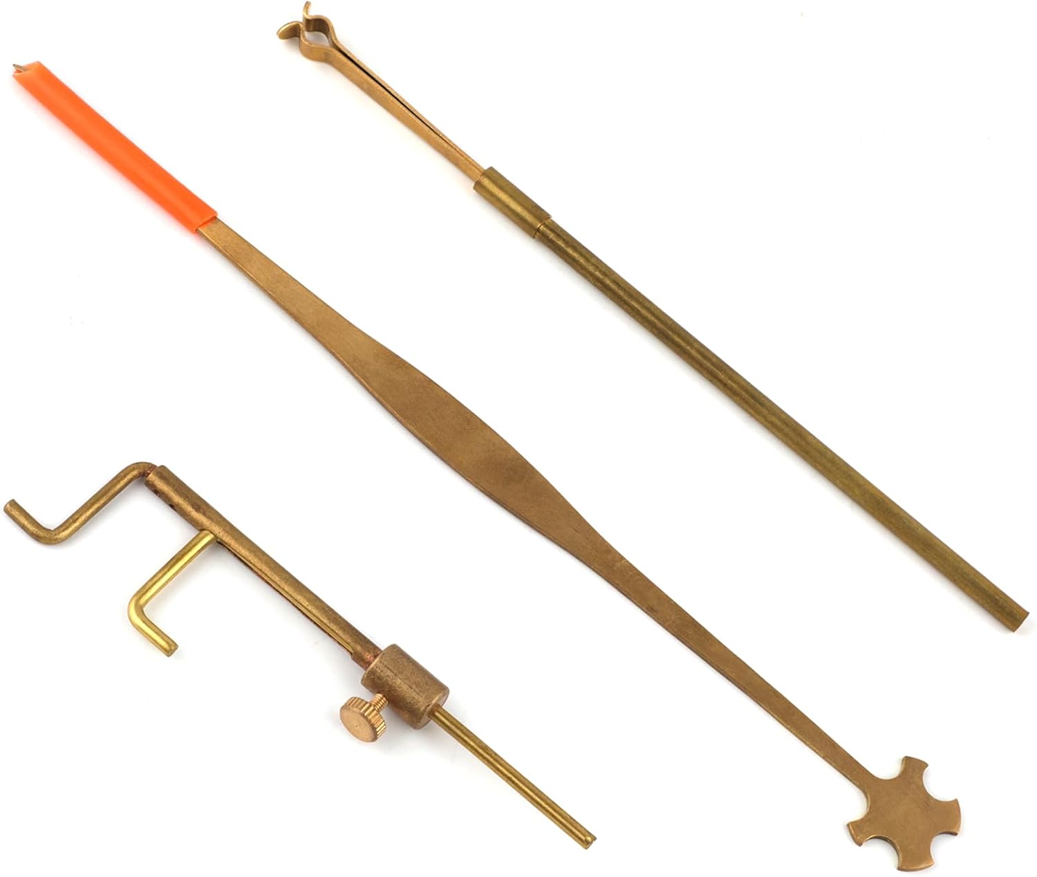 Violin Luthier Tool Kit - Install & Repair Set, Includes S Style Sound Post Setter, 5 Pcs Violin Sound Posts & Retriever Clip