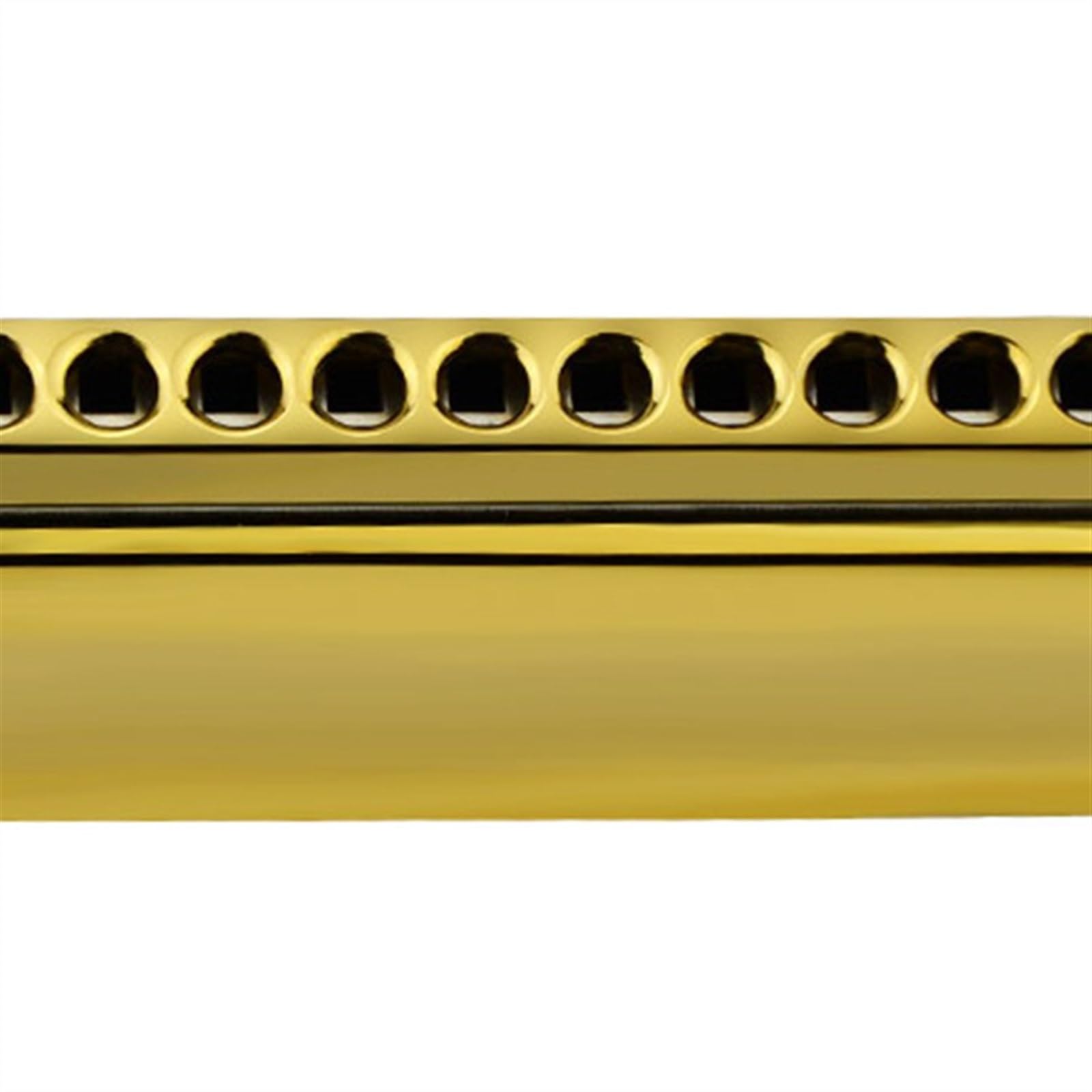16 Holes 64 Tone C Key Chromatic Harmonica Professional Wind Musical Instruments With Case Beginner Harmonica (Color : Silver)