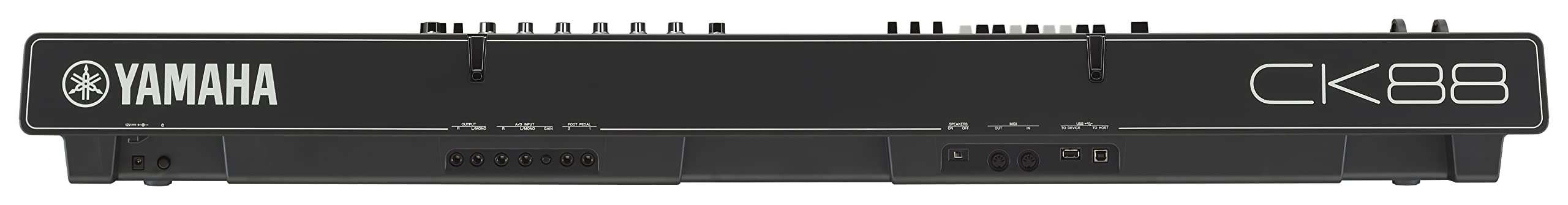 Yamaha CK Series 88-Key Stage Keyboard with Built-In Speakers, Black (CK88)