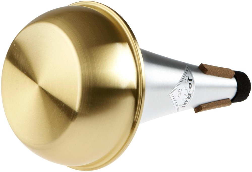 JoRal TRB8L All Aluminum Trombone Bucket Mute, Large Bell