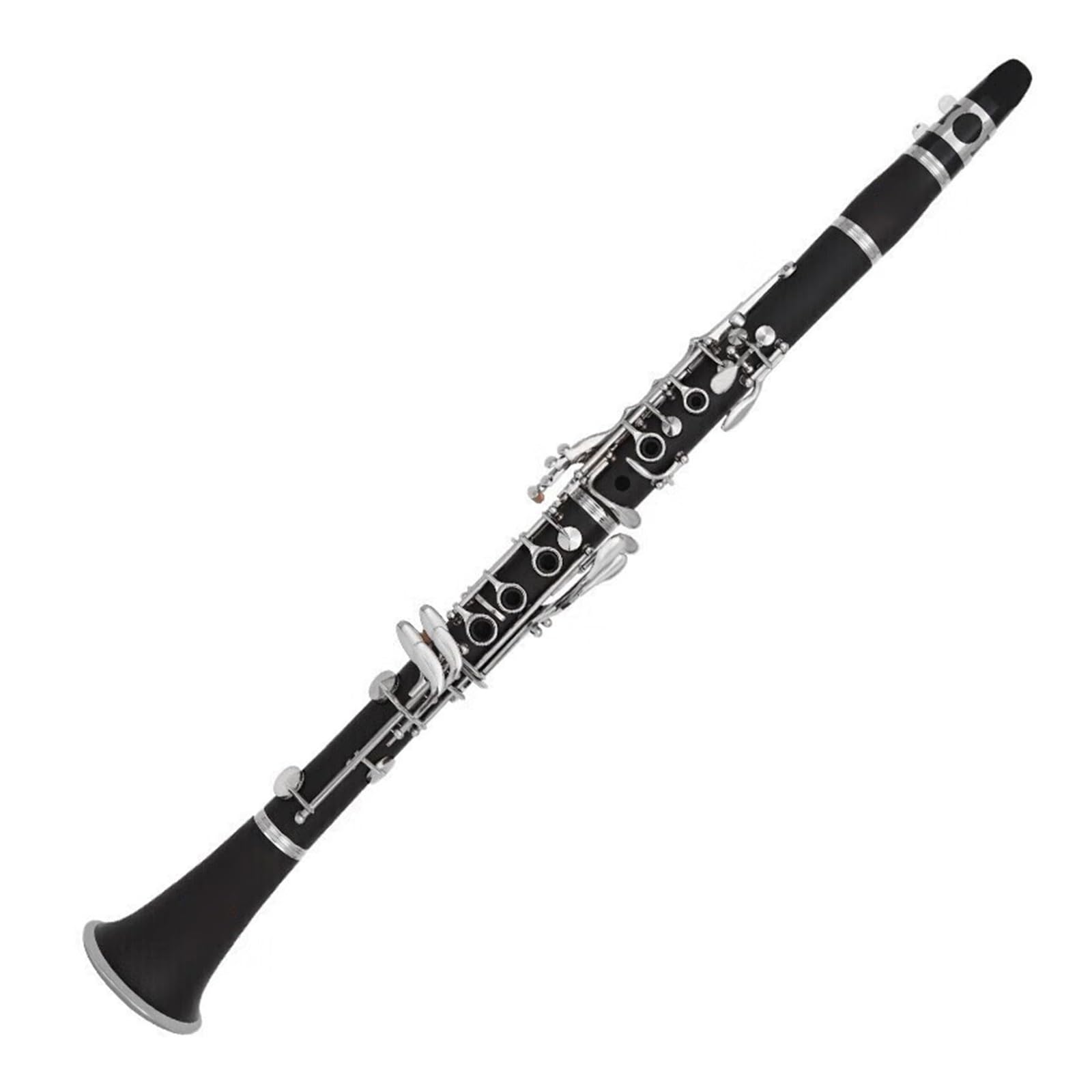 Clarinet Instrument 17 Keys B Flat Beginner Ebony Material Clarinet Instrument(3)