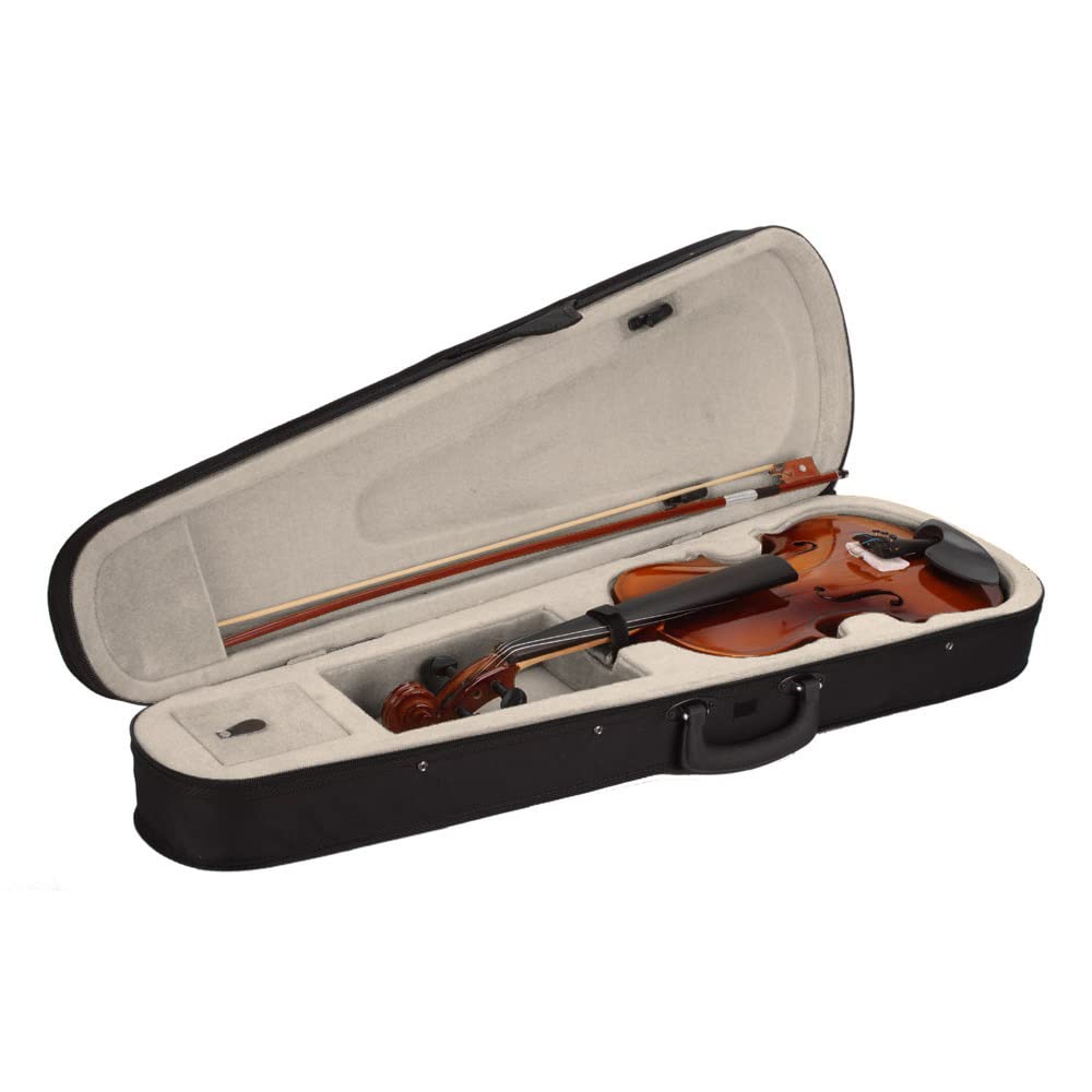 Ktaxon Violin for Beginners Students, Acoustic Violins 4/4, Full Size Fiddle Kit with Case, Bow, Rosin, Adult Teens Learners Age 11+ (Natural)
