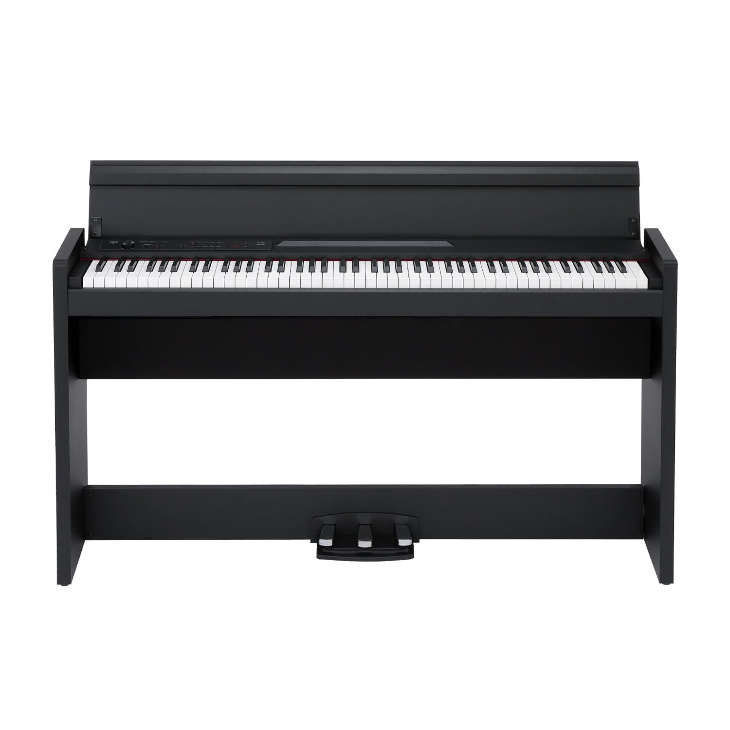 Korg, LP-380U Digital Home Piano with 88-Key Fully Weighted Keyboard, Built-in Speakers, Furniture Stand, and 3-Pedal Unit (LP-380-BK-U)