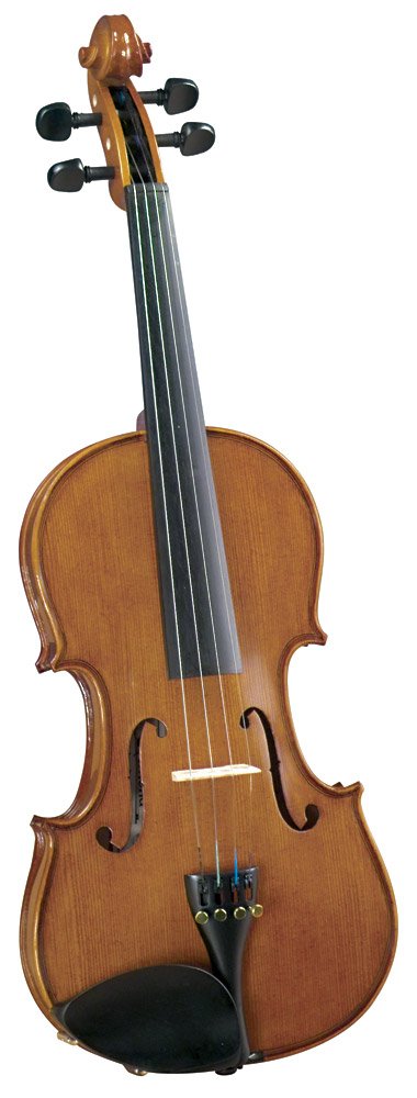 Cremona SV-175 4/4 Premier Student Violin Outfit – Solid Spruce Top, Maple Back, Ebony Fittings, Prelude Strings, Case & Bow for Beginner & Advancing Students