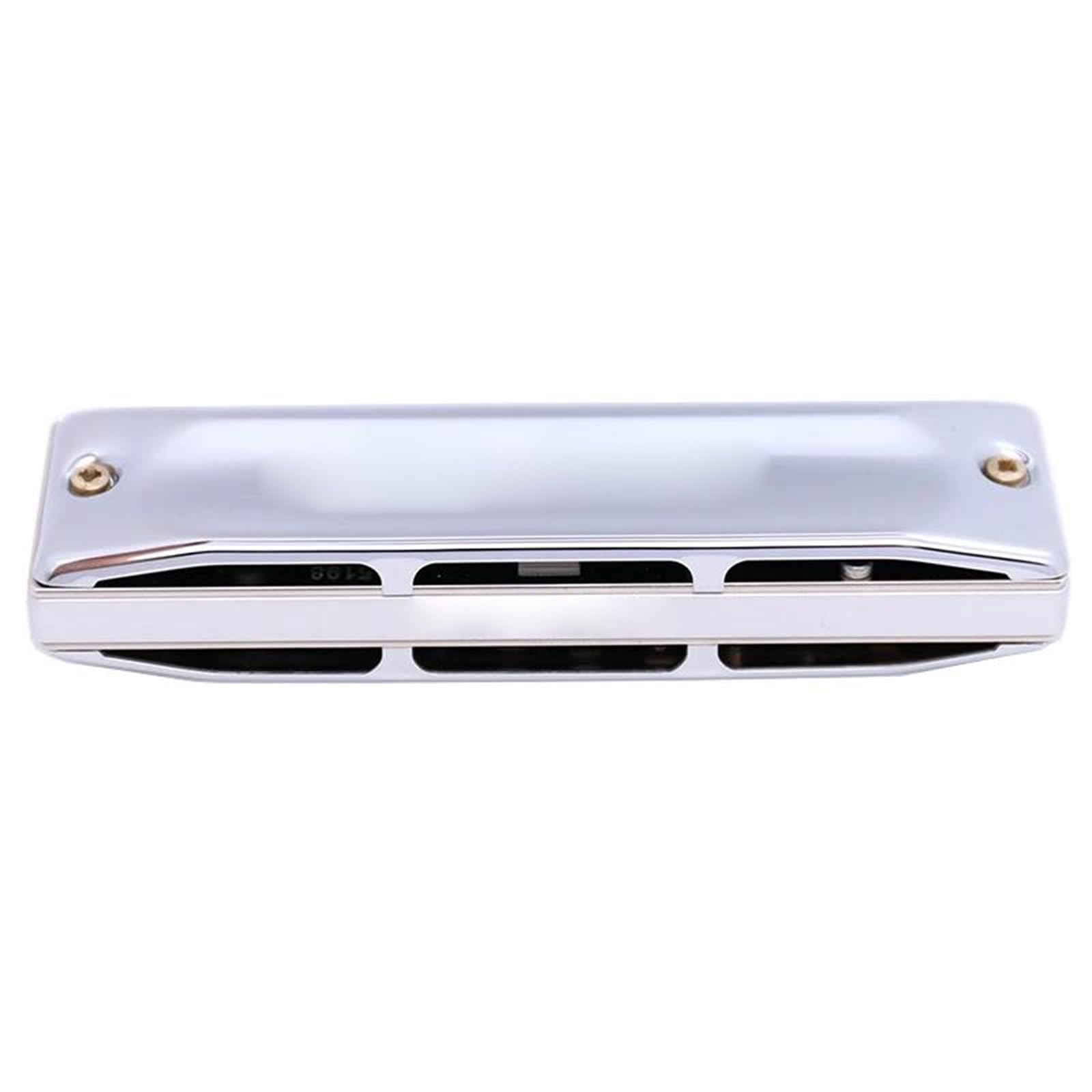 Harmonica Diatonic Harp Professional Mouth Organ Aluminum Comb Musical Instrument Harmonica Professional (Color : Key C)
