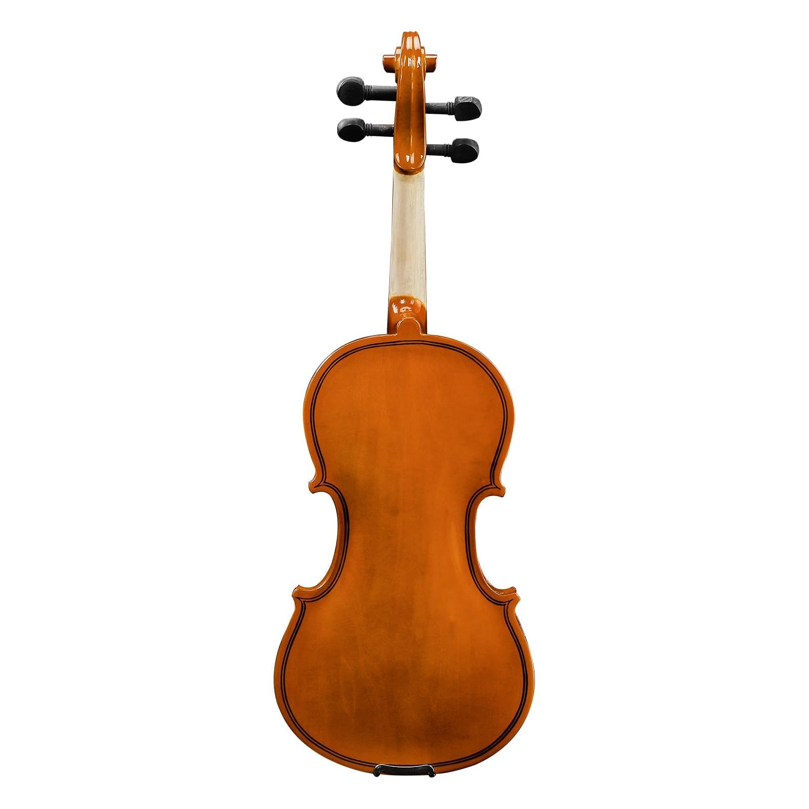 4/4 Full Size Beginner Violin, Acoustic Fiddle Set for Adults, Teens, and Students (Age 12+), with Case, Bow, Bridge, and Rosin (Pink)