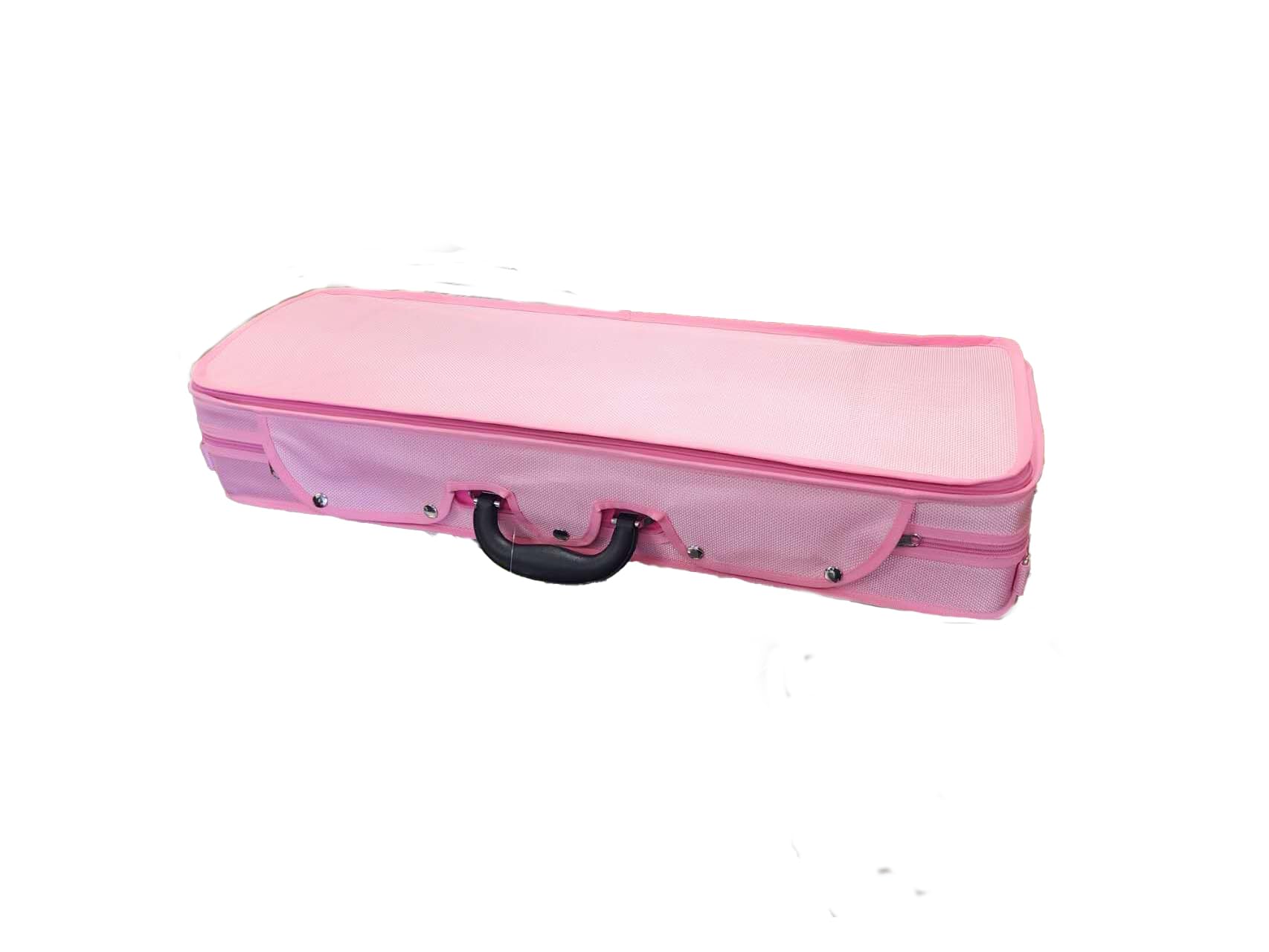 SKY Violin Triangle Case Lightweight 3/4 Size Black Color