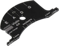 4/4 Violin Bridge Fingerboard Scraper Carbon Fiber Black Multifunctional Template Repair Reference Tool..