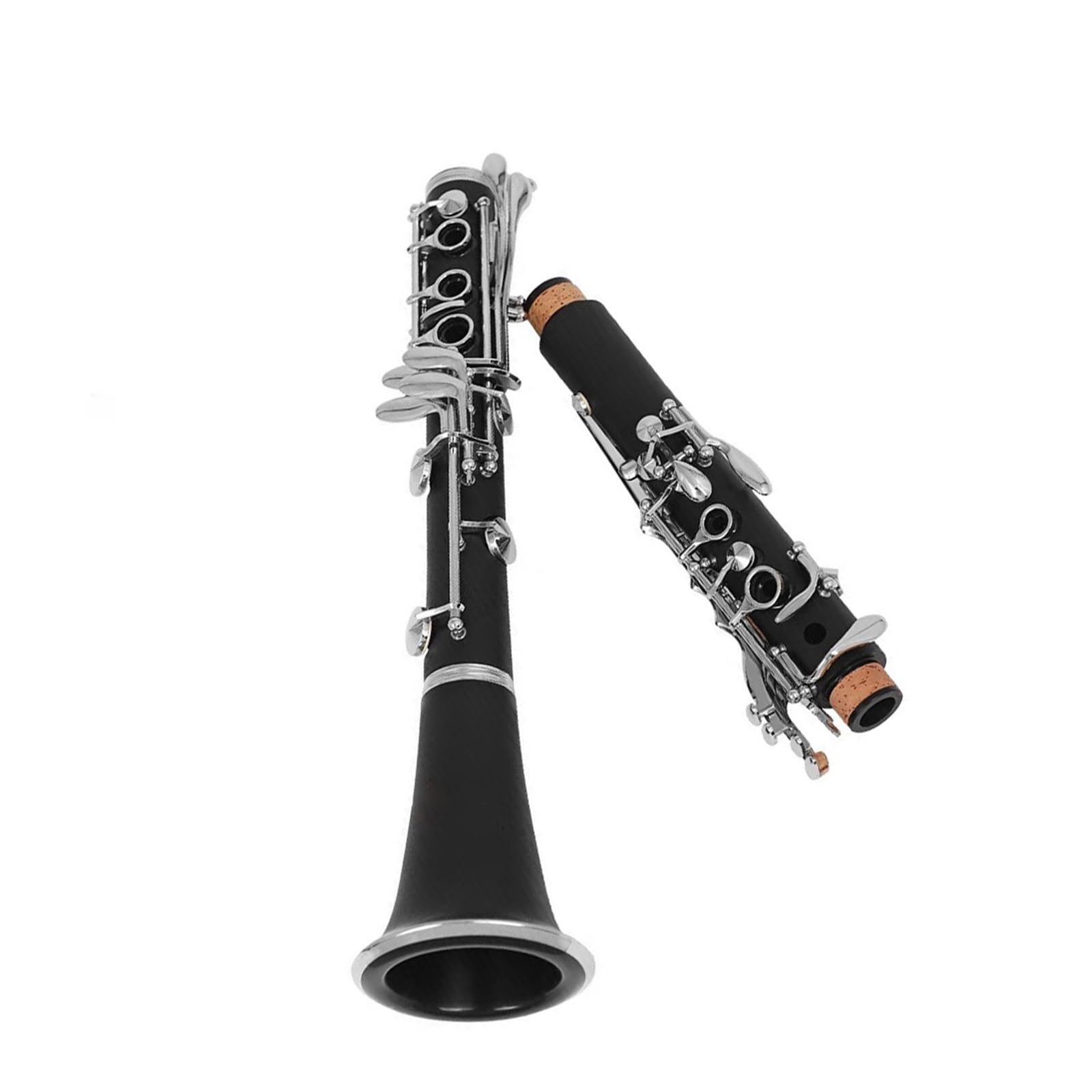 Clarinet Instrument 17 Keys B Flat Beginner Ebony Material Clarinet Instrument(3)