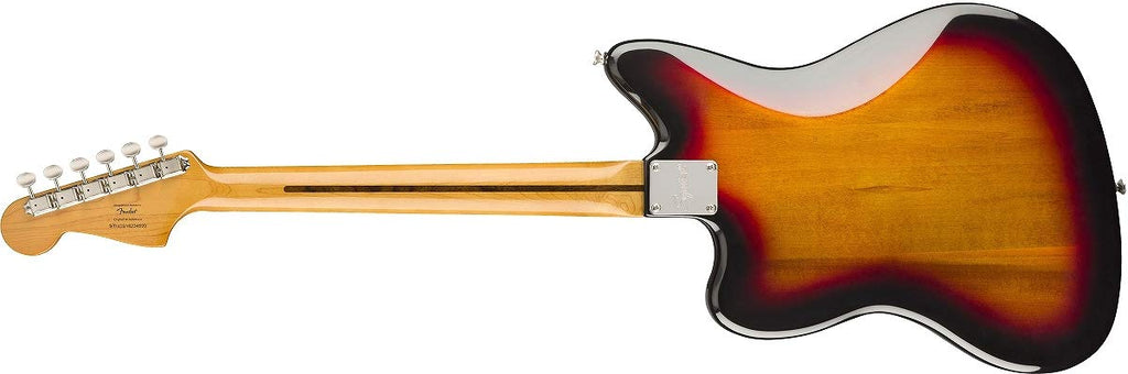 Squier Classic Vibe 60s Jazzmaster Electric Guitar, with 2-Year Warranty, 3-Color Sunburst, Laurel Fingerboard