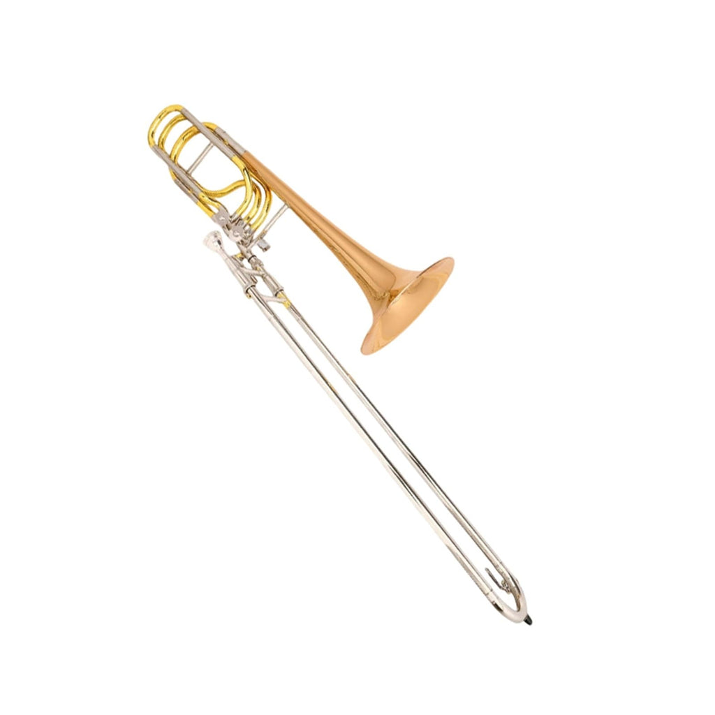 Adult Trombone Instrument Professional Silver Plated Performance Trombone In B Flat Brass Instrument(7)