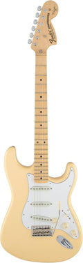Fender Yngwie Malmsteen Stratocaster, Scalloped Maple Fretboard - Vintage White | Scalloped Maple Fingerboard, 2-Piece Select Alder Body, Seymour Duncan Yjm Fury Sss Pickups, 6-Saddle Vintage Tremolo