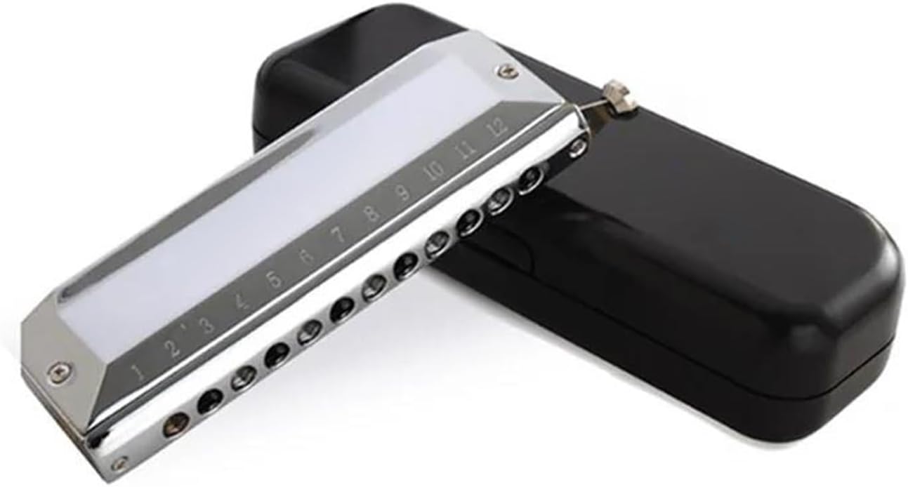 Chromatic Harmonica 12 Holes/48 Tones Professional Wind Musical Instrument Adult Student Mouth Organ Harmonica Professional