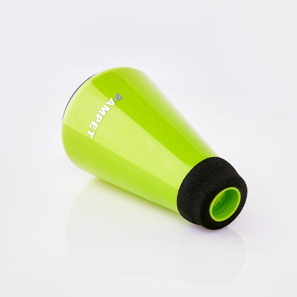 Pampet Lightweight Practice Trumpet Mute Silencer，Trumpet Straight Mute (Black)