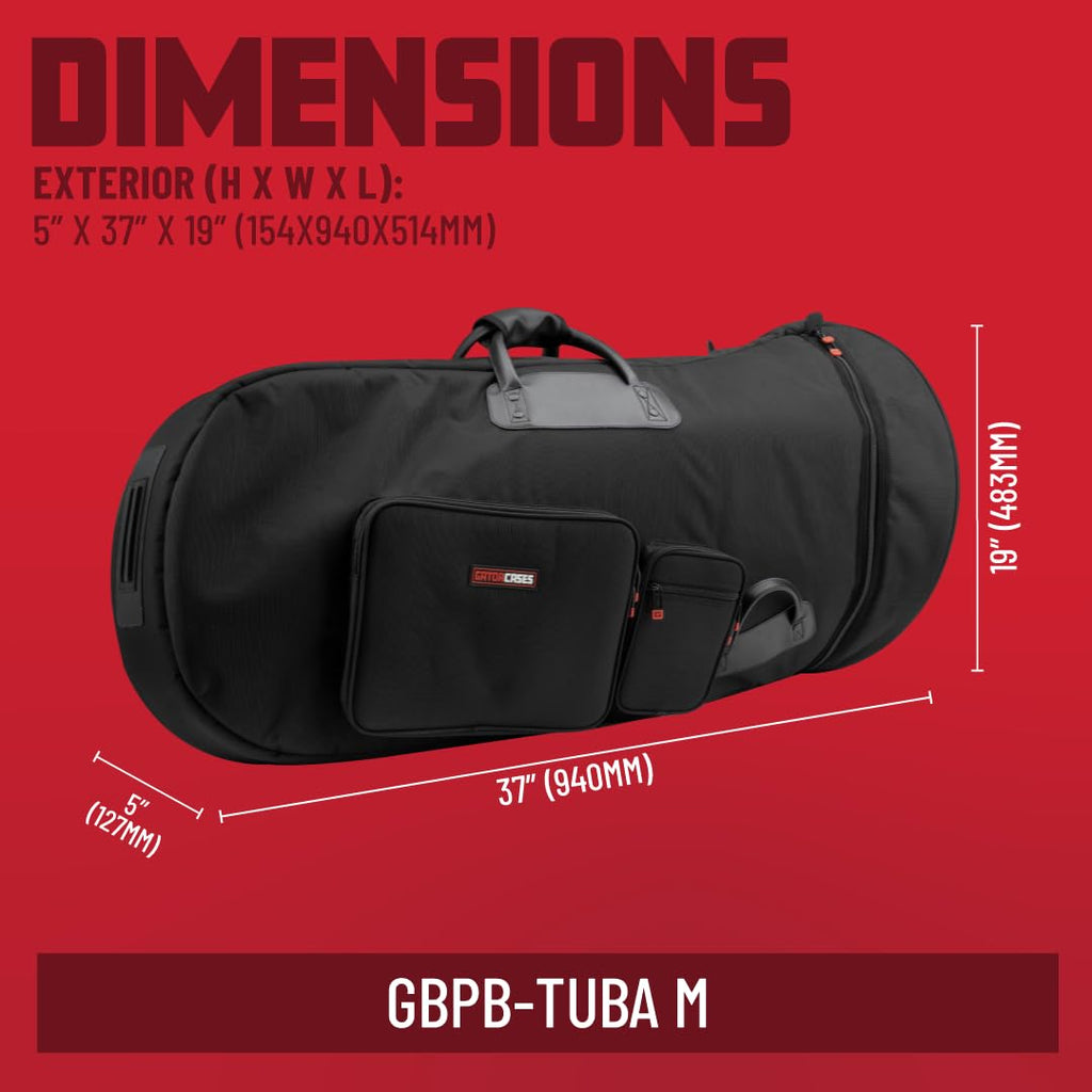 Gator Cases Allegro Series Pro Band and Orchestra Travel Bag for Trombone with F-Attachment, (GBPB-TROMBONE)