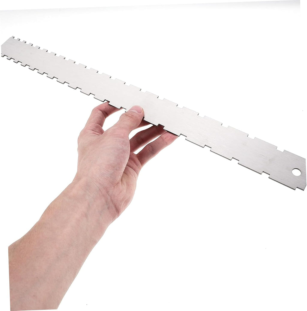 Toddmomy 12pcs Guitar Setup Kit String Action Ruler Radius Gauge for Fretting Nut Saddle Adjustment