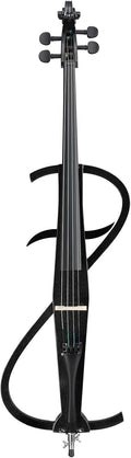 Full Size Electric Cello Kit for Adults,Beginners,Complete 4/4 Cello Set with Portable Bag, Bow, Rosin, Earphone and Connecting Line, S-shaped,Black