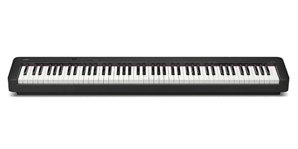 Casio CDP-S360 88-Key Compact Digital Piano - Black Bundle with CS-470P Stand, 3-Pedal System, Furniture Bench, Instructional Book, Online Lessons, Instructional DVD, and Austin Bazaar Polishing Cloth