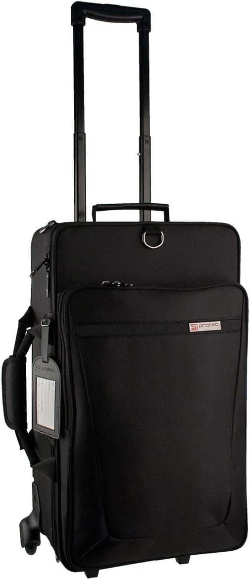 Protec Trumpet/Auxiliary Combo PRO PAC Case with Wheels, Model PB301VAX