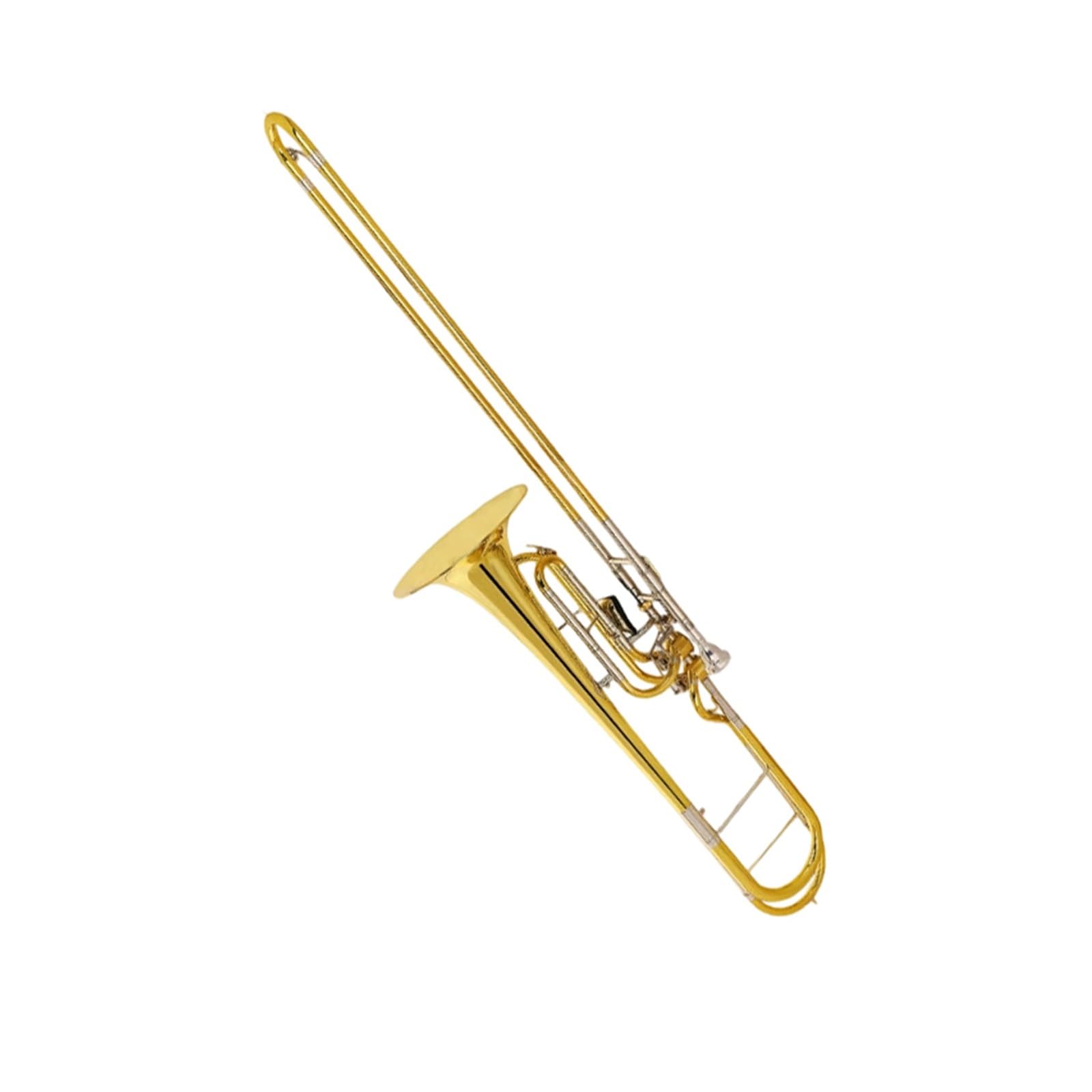 Adult Trombone Instrument Professional Silver Plated Performance Trombone In B Flat Brass Instrument(7)