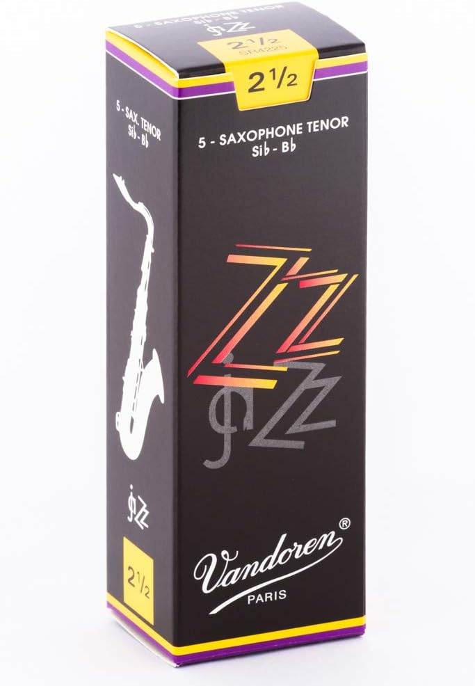 Vandoren SR423 Tenor Sax ZZ Reeds Strength 3; Box of 5