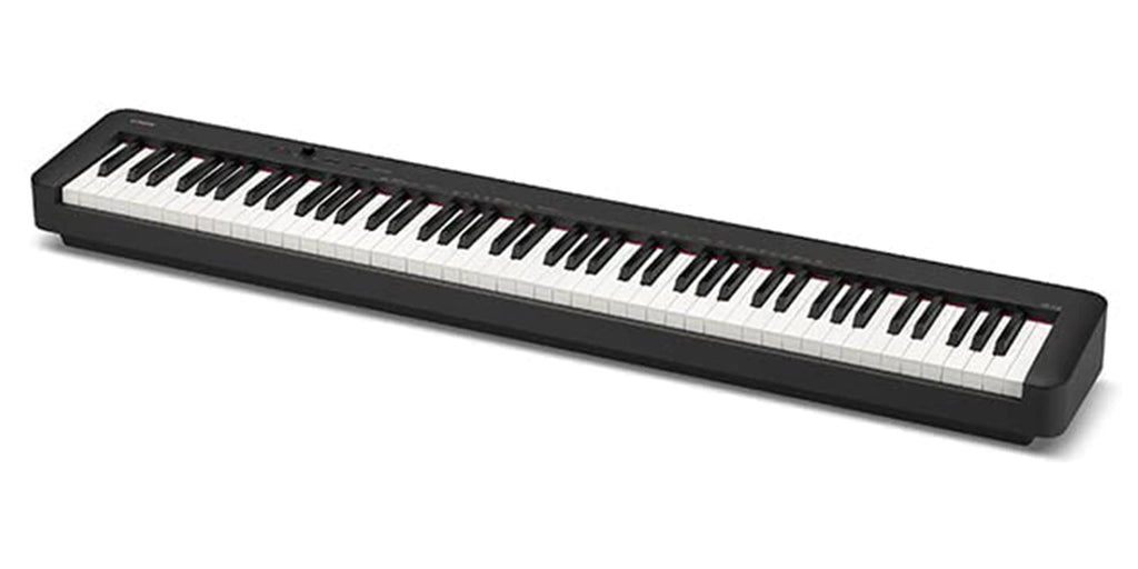 Casio CDP-S360 88-Key Compact Digital Piano - Black Bundle with CS-470P Stand, 3-Pedal System, Furniture Bench, Instructional Book, Online Lessons, Instructional DVD, and Austin Bazaar Polishing Cloth