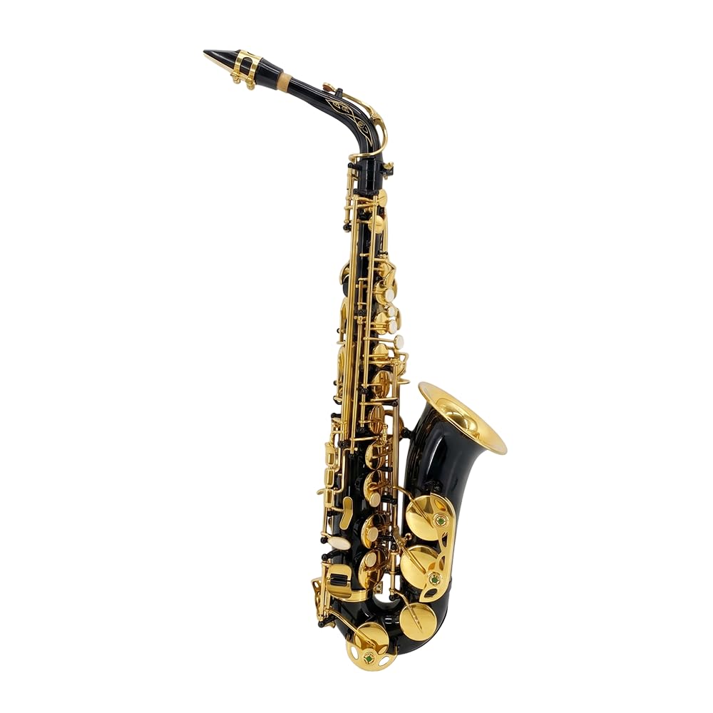 Straight Soprano Saxophone – Bb Brass Sax with Case, Mouthpiece & Full Accessories for Beginner & Adult
