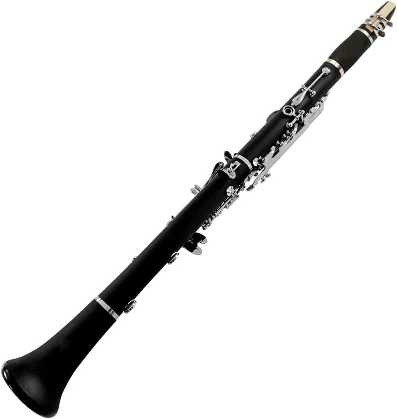 TSTS Drop B-Tuned Clarinet Clarinet 17-Key Closed-Cover Clarinet Test Grade Playing Beginner Clarinet Clarinet Clarinet for Beginner