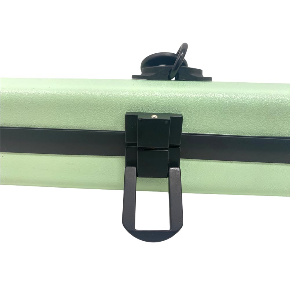 Violin Viola Cello Bow Case with Sturdy Handles,Lock Solid wood body Velvet lining Strong Light Hard (2 pcs bows)