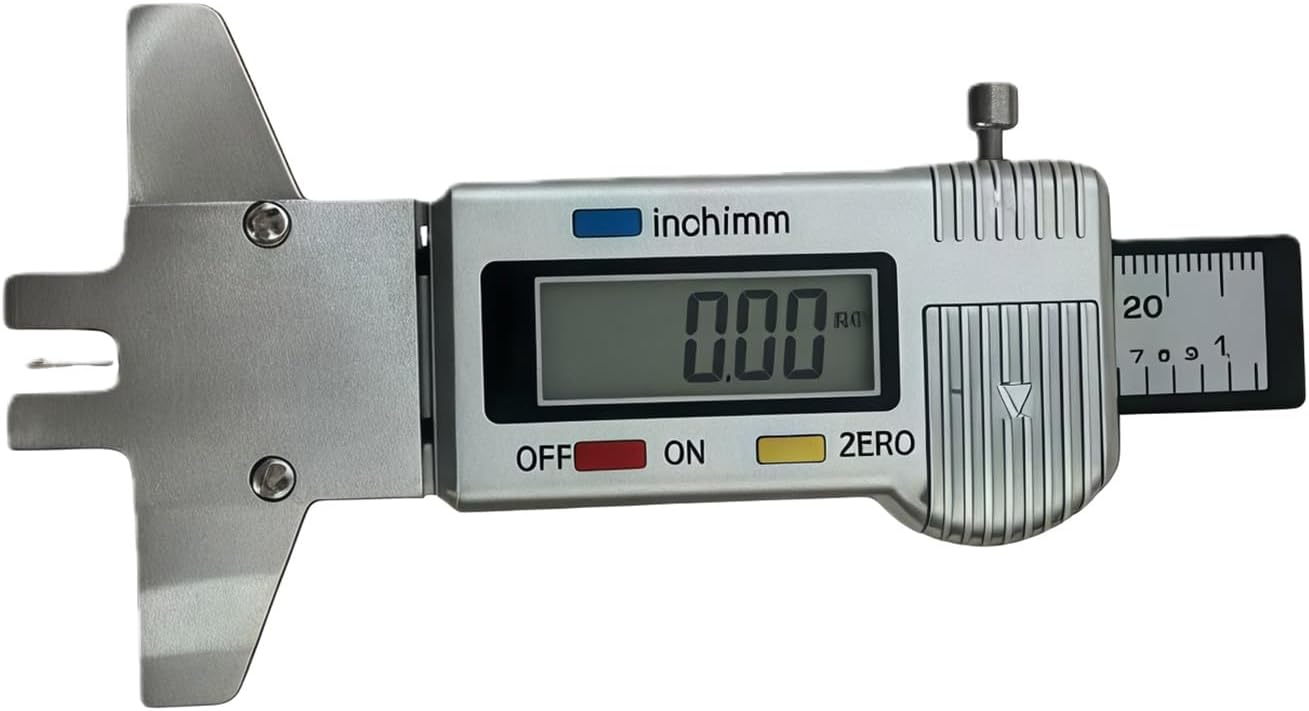 Digital Guitar String Action Gauge, Precision Height Ruler, Compatible with Acoustic Electric and Classical Guitars, Instrument Maintenance Equipment